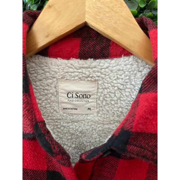Ci Sonó Plaid Collection Women’s Jacket Size M - Picture 3 of 6